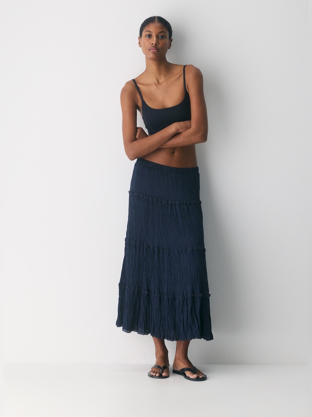 Aritzia Little Moon Damasque Skirt
